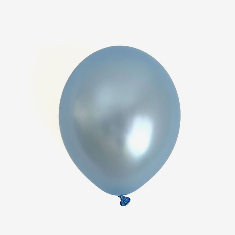 Ballong 28 cm - Pärlemo Ljusblå