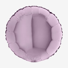 Folieballong - Rund Lavendel