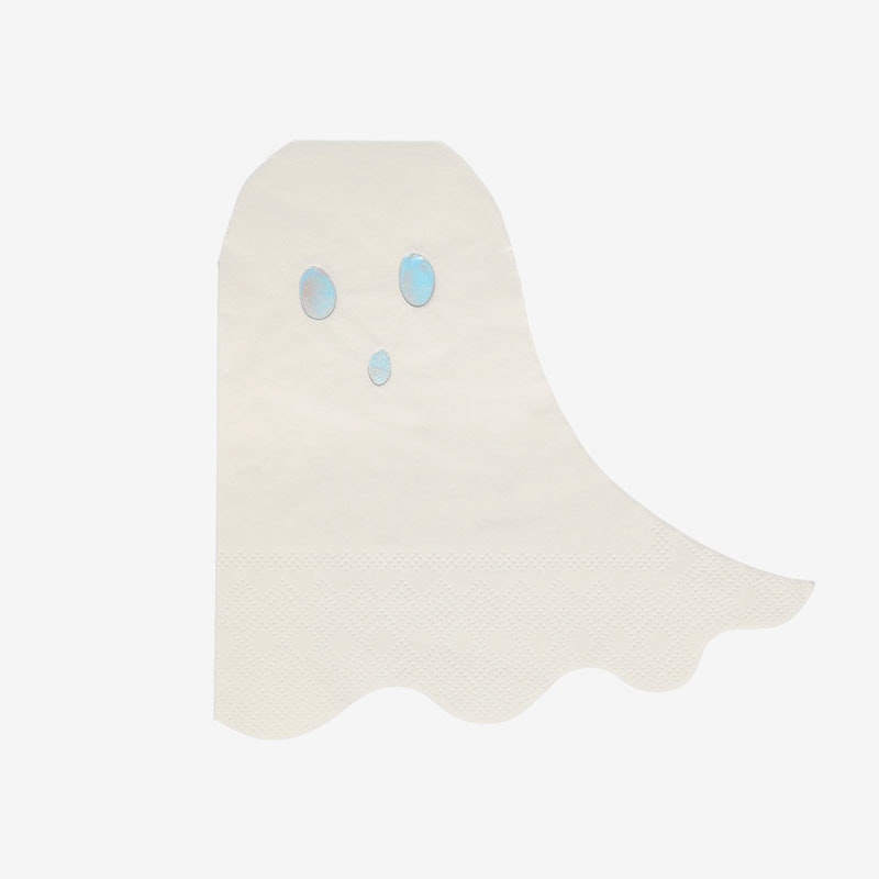 Servetter - Halloween - Spöke - Theo & jag
