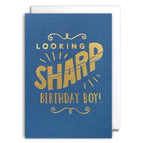Kort - Looking Sharp Birthday Boy