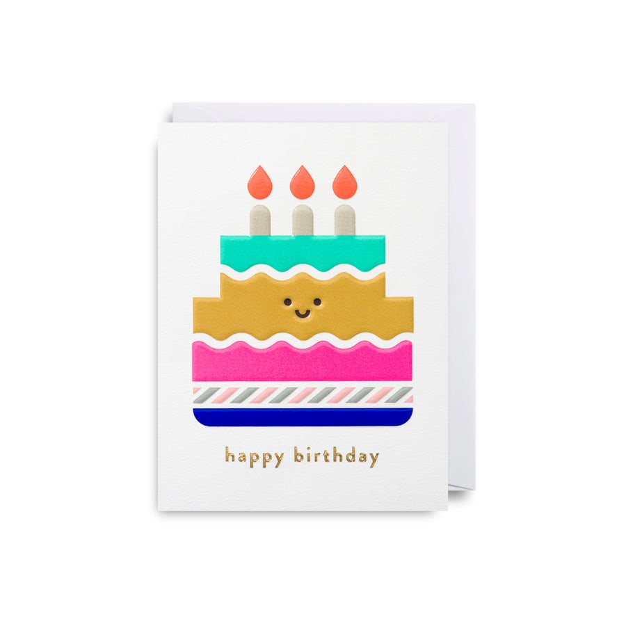 Kort - Happy Birthday Cake