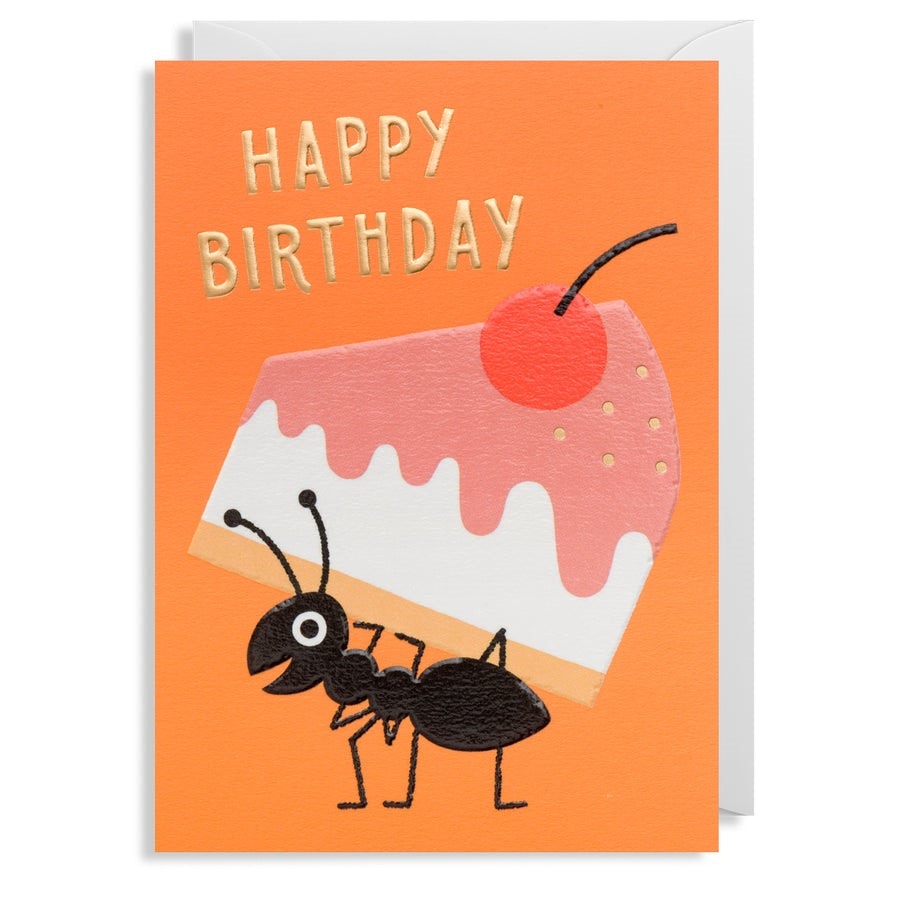 Kort - Happy Birthday Ant
