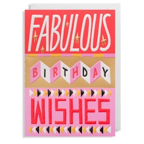 Kort - Fabulous Birthday Wishes