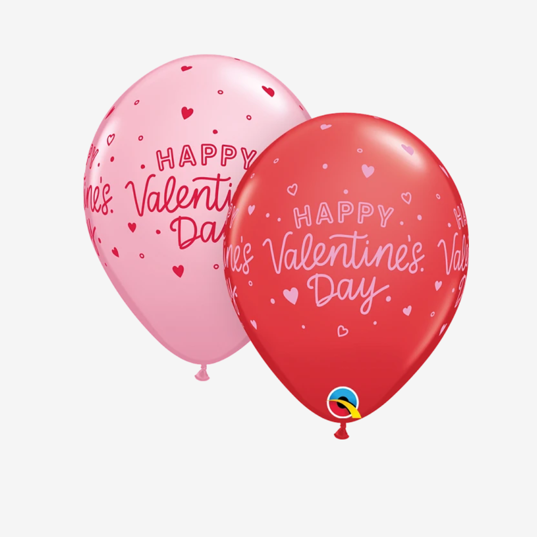 Ballong 28 cm - Happy Valentines