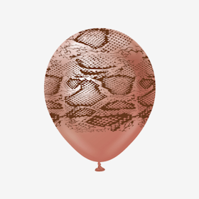 Ballong 28 cm - Ormskinn Chrome Rosé