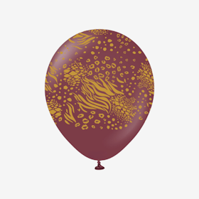 Ballong 28 cm - Safari Burgundy