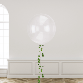 Ballong Crystal Clear - Garden Bubble