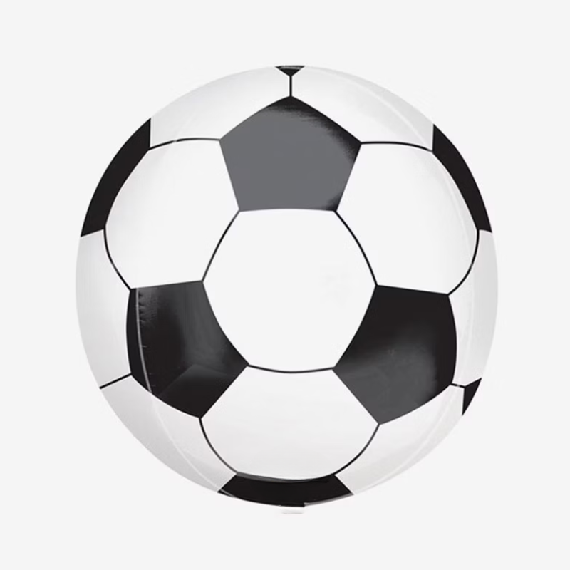 Heliumfylld Folieballong - Fotboll