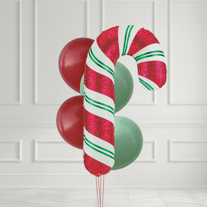 Ballongbukett - Jul - Minty Merry