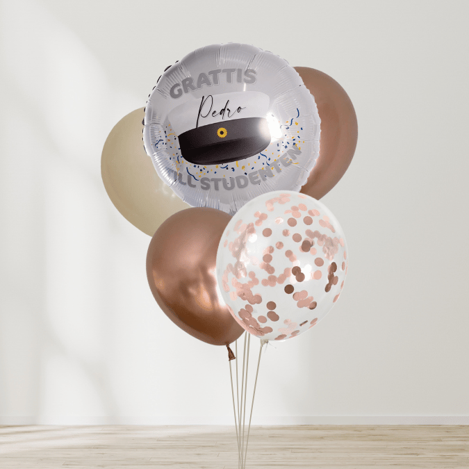 Ballongbukett - School's Out With A Bang Personlig