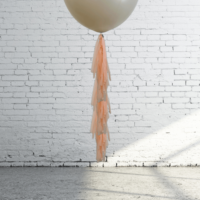 Ballong Tail - Tassel Peach
