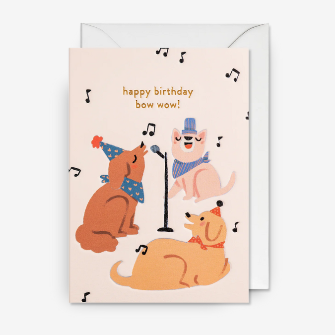 Kort - Happy Birthday Bow Wow!