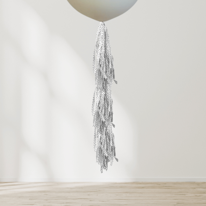 Ballong Tail - Tassel Prickig