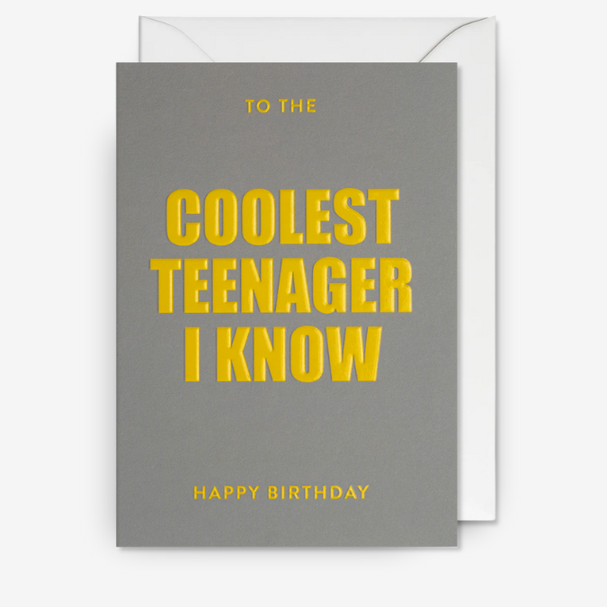 Kort - To The Coolest Teenager I Know