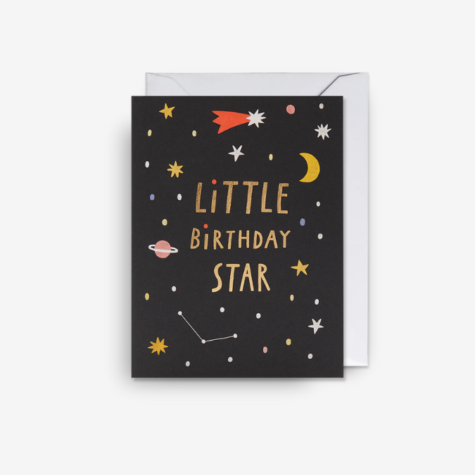 Kort - Little Birthday Star