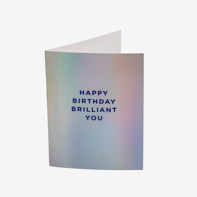 Kort - Happy Birthday Brilliant You
