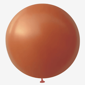 Jätteballong - Rust Orange
