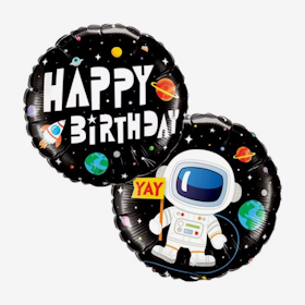 Ballongpost  - Happy Birthday Space