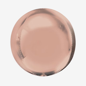 Folieballong - Orbz Rosé guld