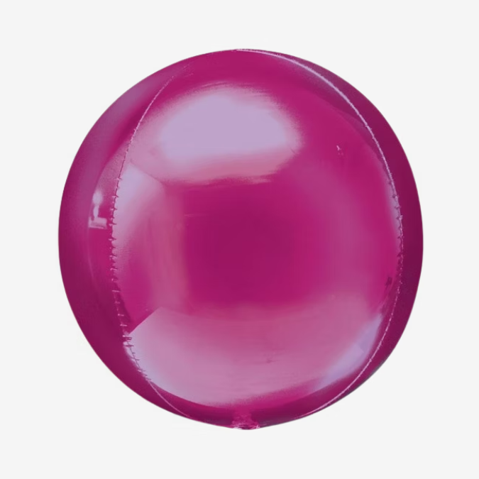 Folieballong - Orbz Rosa