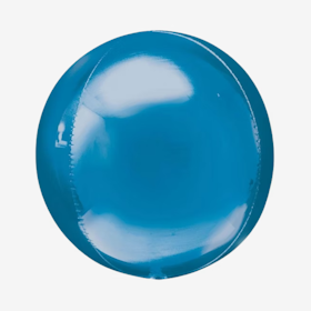 Folieballong - Orbz Blå