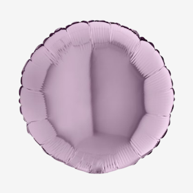 Folieballong - Rund Lavendel