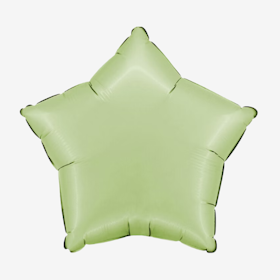 Folieballong - Stjärna Satin Olive