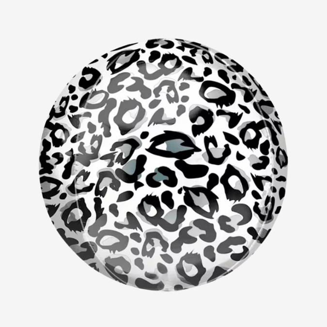 Folieballong - Orbz Snöleopard