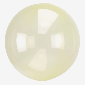 Ballong - Crystal Clear - Gul