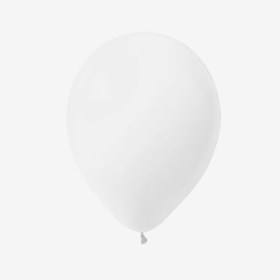 Ballong 28 cm - Vit