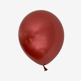 Ballong 28 cm - Chrome Röd