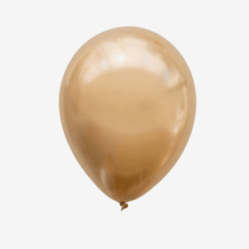 Ballong 28 cm - Chrome Guld