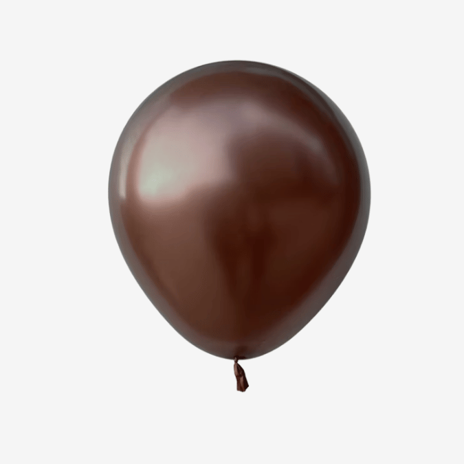Ballong 28 cm - Chrome Truffle