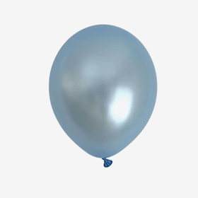 Ballong 28 cm - Pärlemo Ljusblå