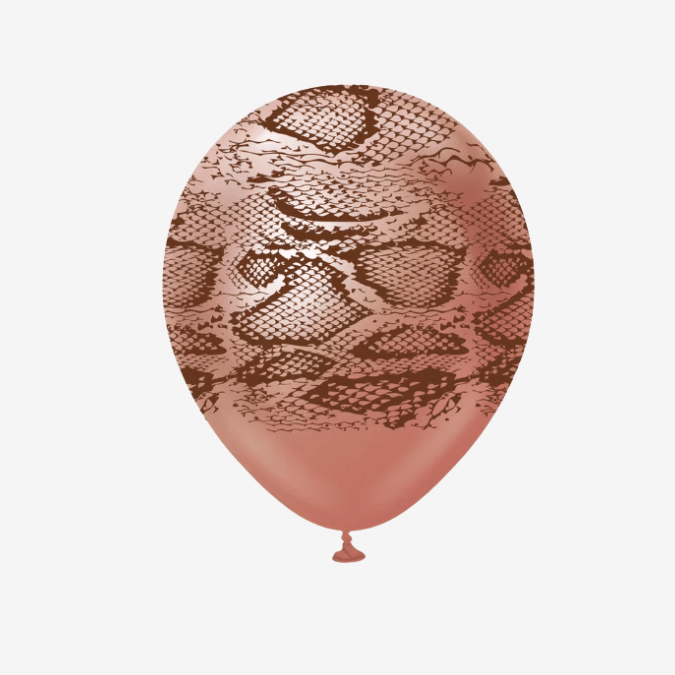 Ballong 28 cm - Ormskinn Chrome Rosé
