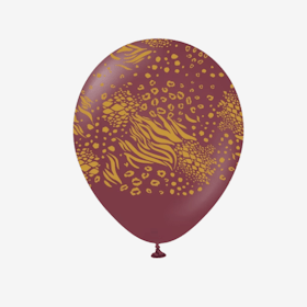 Ballong 28 cm - Safari Burgundy