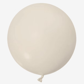 Jätteballong - Vit Sand