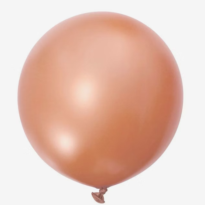 Jätteballong - Roséguld
