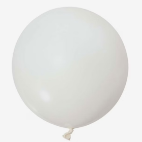 Jätteballong - Vit