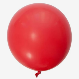 Jätteballong - Röd