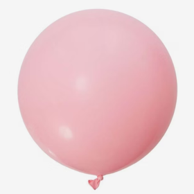 Jätteballong - Ljusrosa