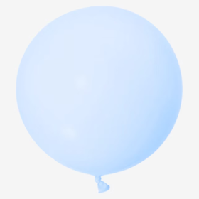 Jätteballong - Pastellblå