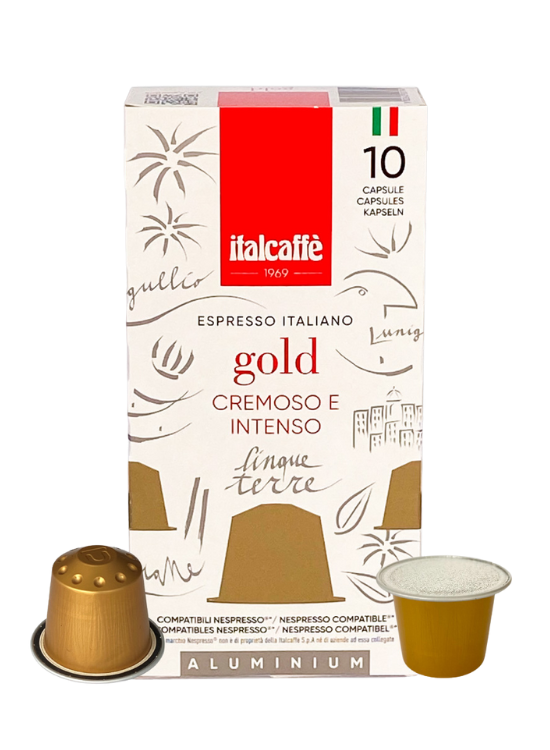 Italcaffè Nespresso Gold kahvikapselit 10 kpl