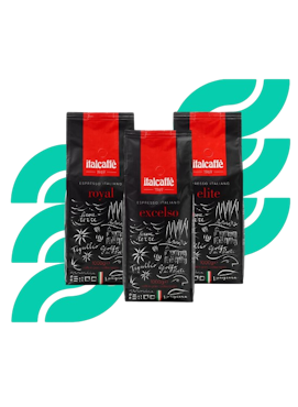 Italcaffè kahvipapuja 3x1000g