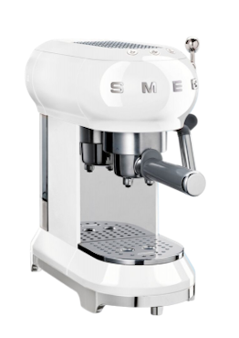 Smeg-espressokone Valkoinen