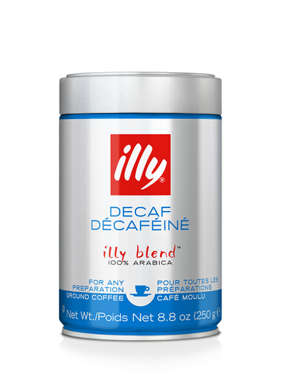 Illy Espresso Decaf jauhettu kahvi 250g