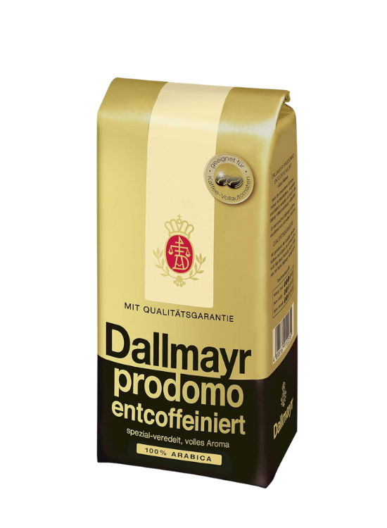 Dallmayr kofeiinittomat kahvipavut 500g