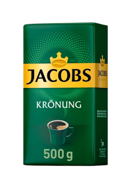 Jacobs Kronung 500g jauhettua kahvia