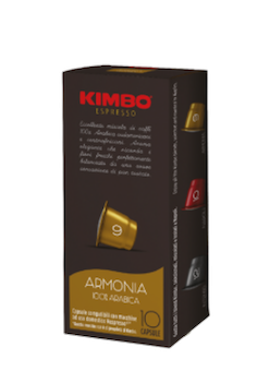 Kimbo Nespresso Armonia 10 kpl