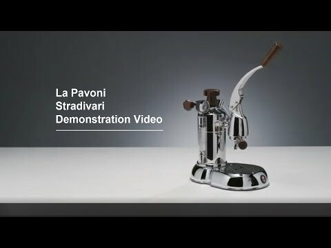 La Pavoni Stradivari Professional -espressokone, kromattu messinki